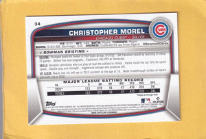 2023 Bowman Purple #34 Christopher Morel NM-MT+ RC Rookie 95/250 Chicago Cubs Image 2