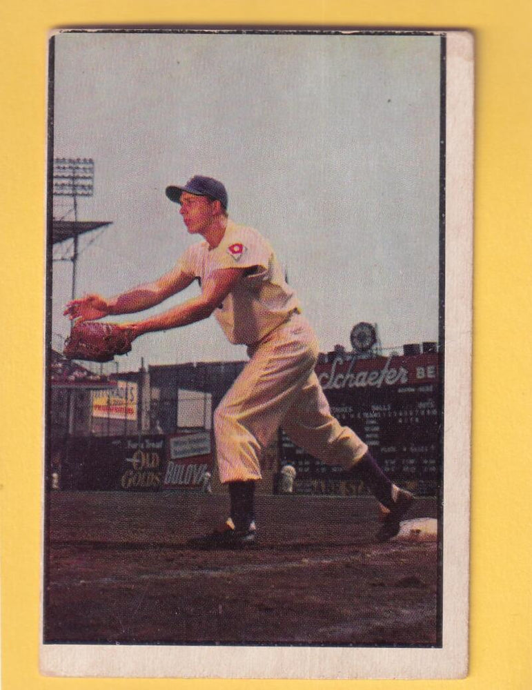 1953 Bowman Color #92 Gil Hodges G/VG Good/Very Good Brooklyn Dodgers #30481 Image 1