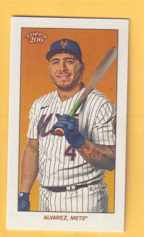2024 Topps T206 Piedmont #NNO Francisco Alvarez NM-MT+ New York Mets Image 1