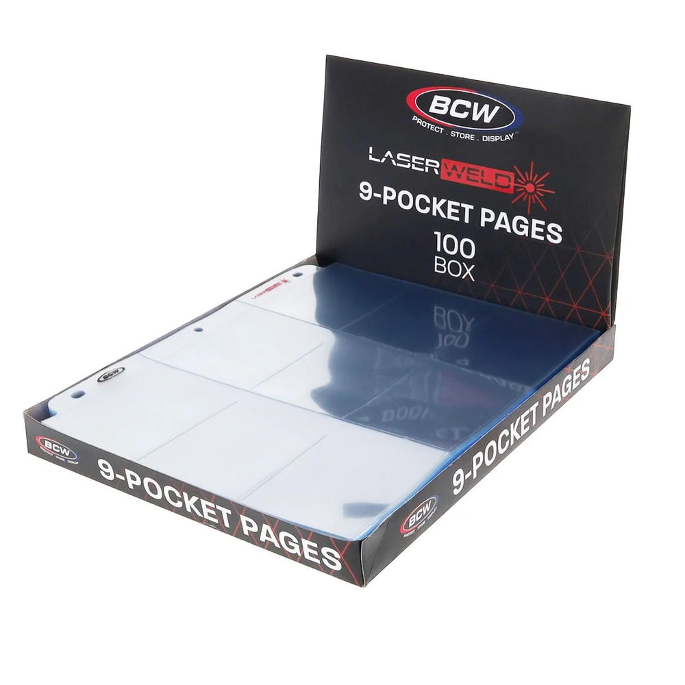 BCW 9-Pocket Pages Box (100 Pages)
