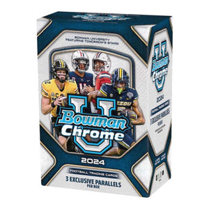 2024 Bowman Chrome U Football Blaster Box