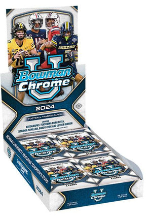 2024 Bowman Chrome U Football Hobby Box