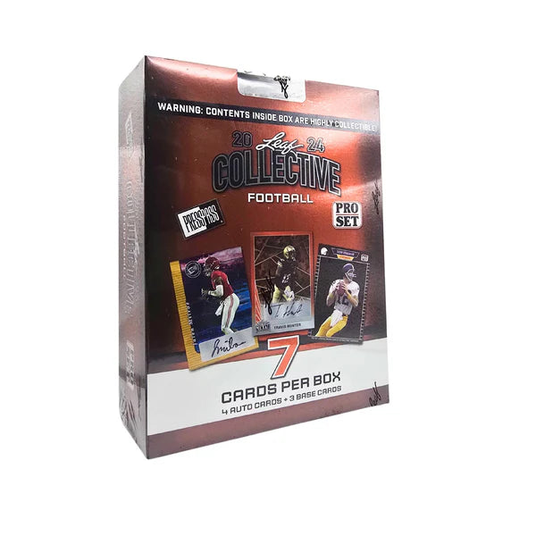 2024 Leaf Collective Football Hobby Box