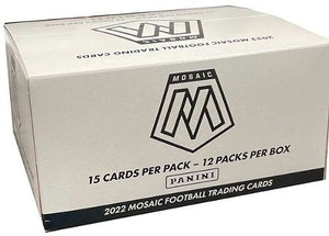 2022 Panini Mosaic Football Value Pack Box