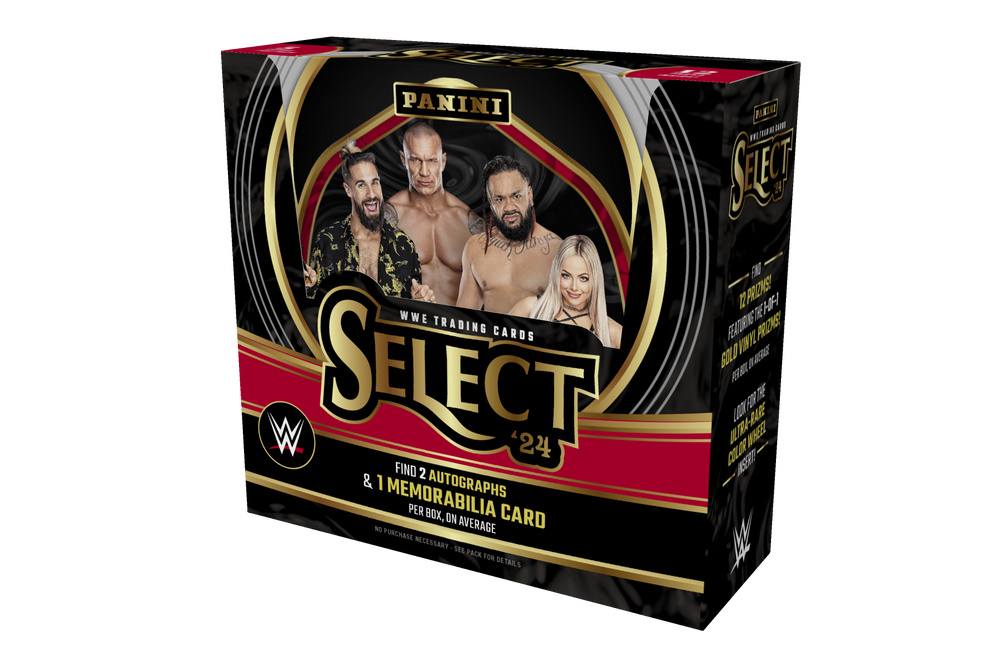 Panini 2024 Select WWE Hobby Box (12 Packs)