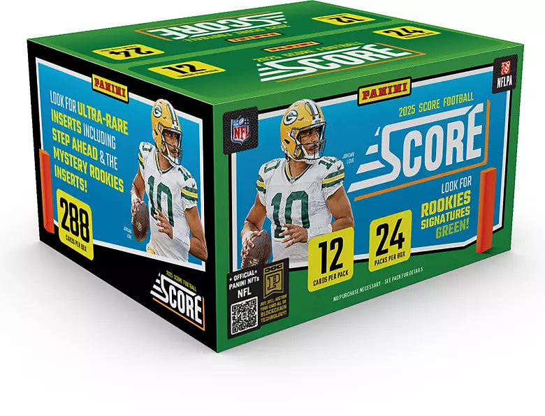 2025 Score Football Retail Box