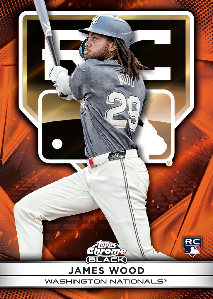 
                
                    Load image into Gallery viewer, 2025 Topps Chrome Black Baseball Hobby Box
                
            