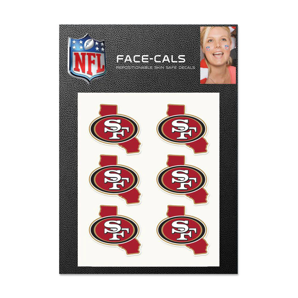 San Francisco 49ers NFL Face-Cals