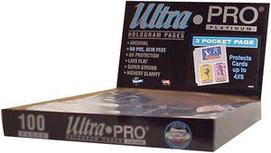 Ultra Pro 3 Pocket Page Box (100 Pages)