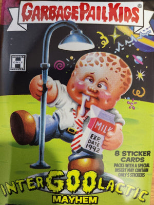 Topps Garbage Pail Kids Intergoolactic Mayhem Hobby Pack