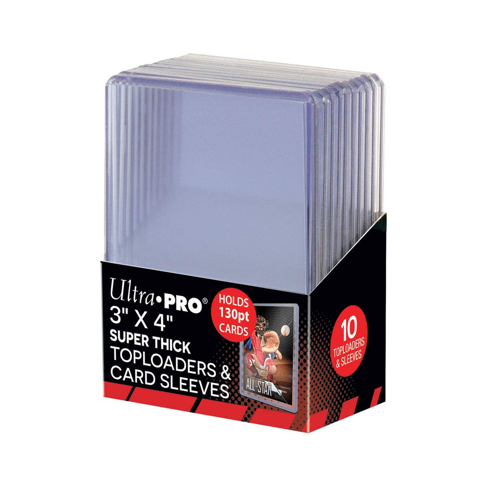 Ultra Pro 130pt Toploaders & Card Sleeves (10 Pack)