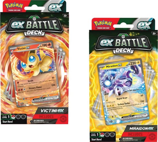 Victini and Miraidon ex Battle Deck