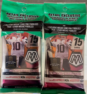 2022 Panini Mosaic Football Value Pack