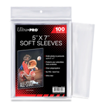 Ultra Pro 5" X 7" Soft Sleeves Pack (100 Sleeves)