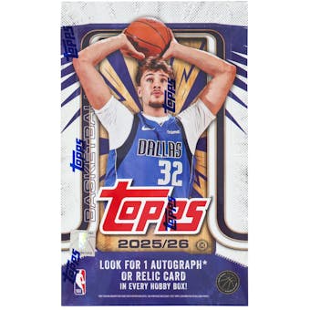 2025-26 Topps Basketball Hobby Box