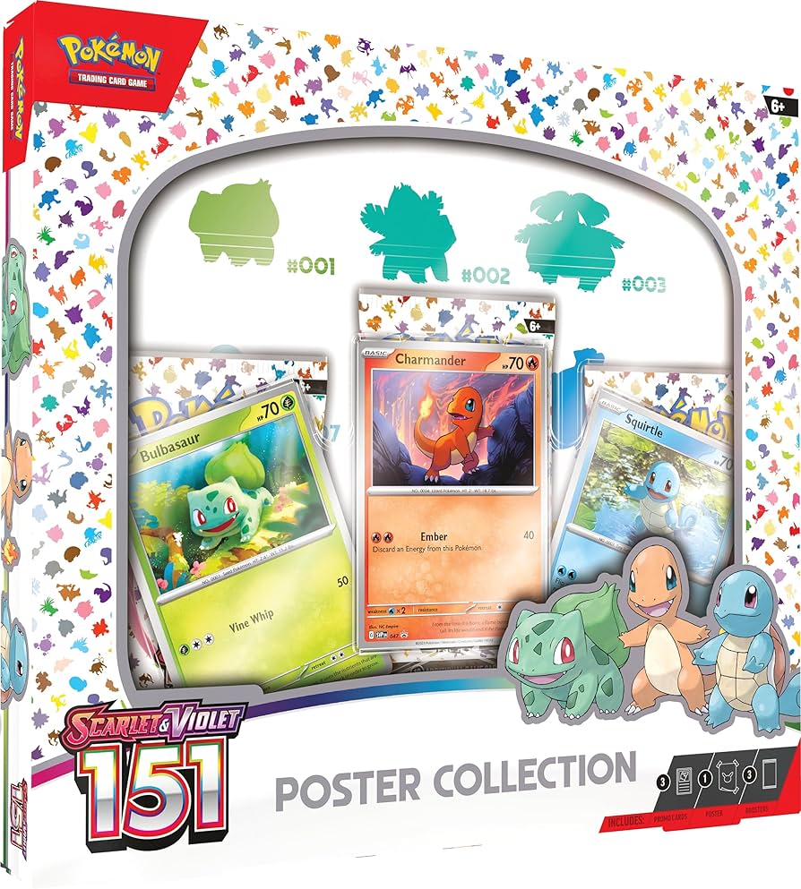 Pokemon Scarlet & Violet 151 Poster Collection