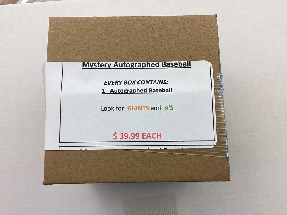 Mystery Autographed Baseball