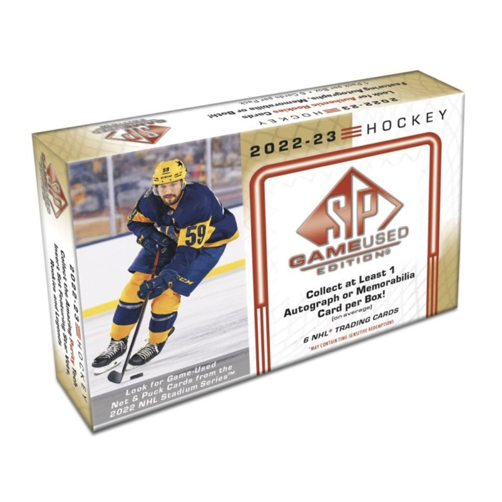 Upper Deck 2022-23 SP Game Used Hockey Hobby Box