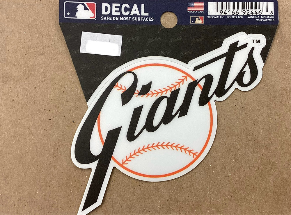 San Francisco Giants Retro Logo Decal