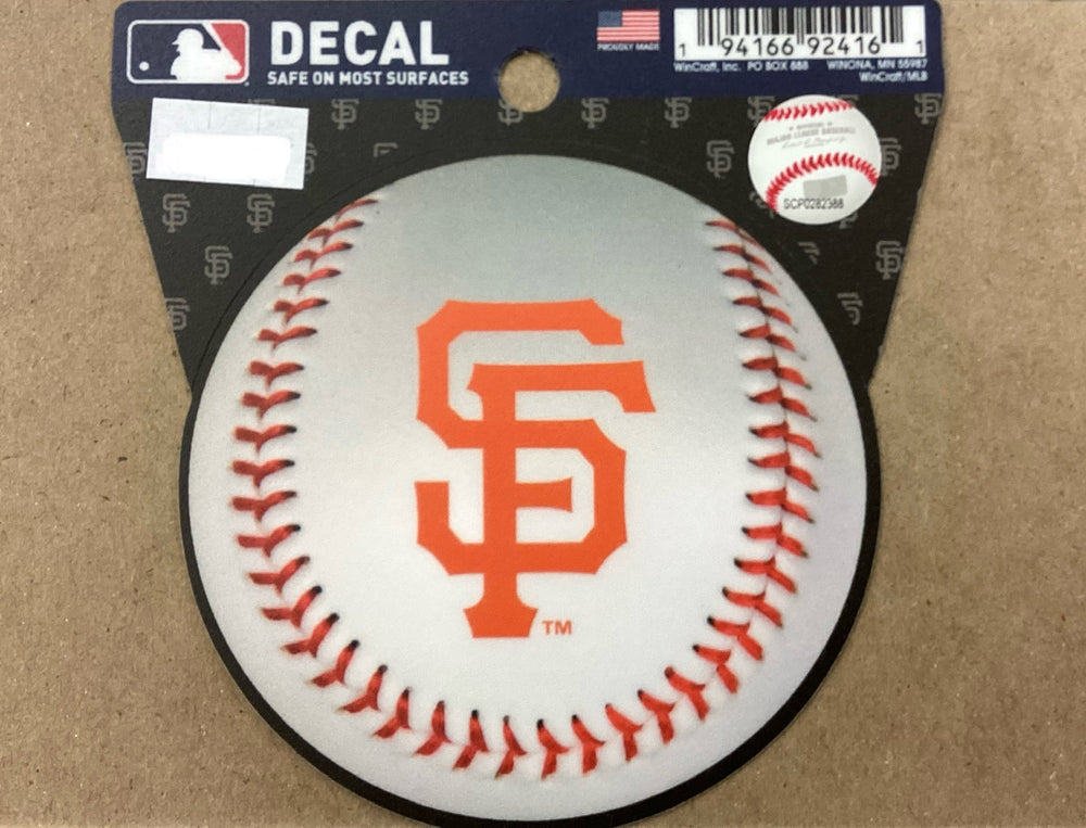 San Francisco Giants Baseball Decal