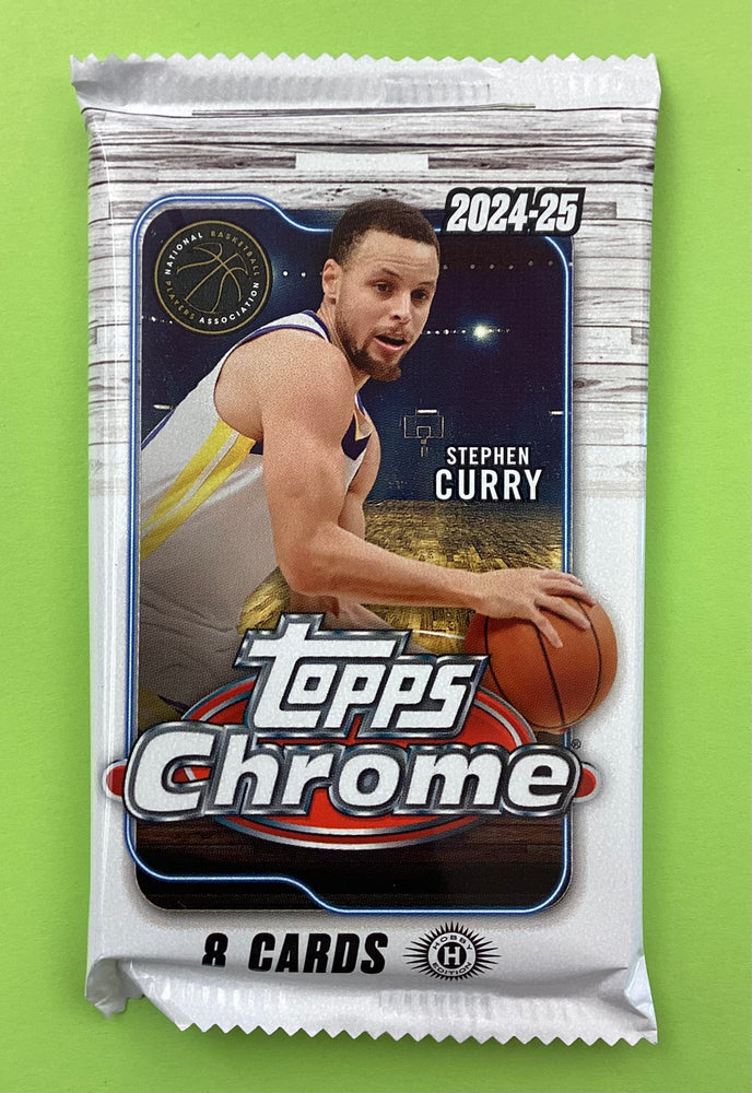 2024-25 Topps Chrome Basketball Hobby Pack