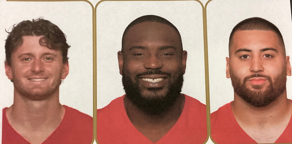 Jake Tonges/Sam Okuayinonu/Dominick Puni Combo Photo Opp Ticket (Tue, Dec. 9th 7-8PM)