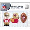 San Francisco 49ers "Bathletes" Bath Toys