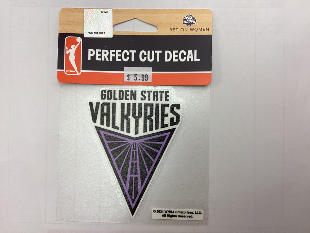 Golden State Valkyries Perfect Cut Decal