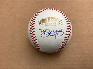 Brandon Crawford San Francisco Giants Autographed 2014 World Series Baseball