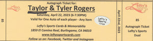 Taylor Rogers San Francisco Giants Autographed 8x10 Photo (Horizontal, Close Up, Grey Jersey)