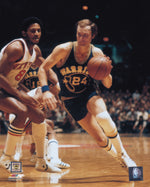 Rick Barry Golden State Warriors 8x10 Photo (Vertical, Blue Jersey, Dribbling)