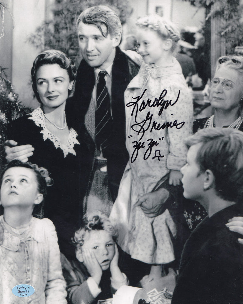 Karolyn Grimes Autographed 8x10 Photos