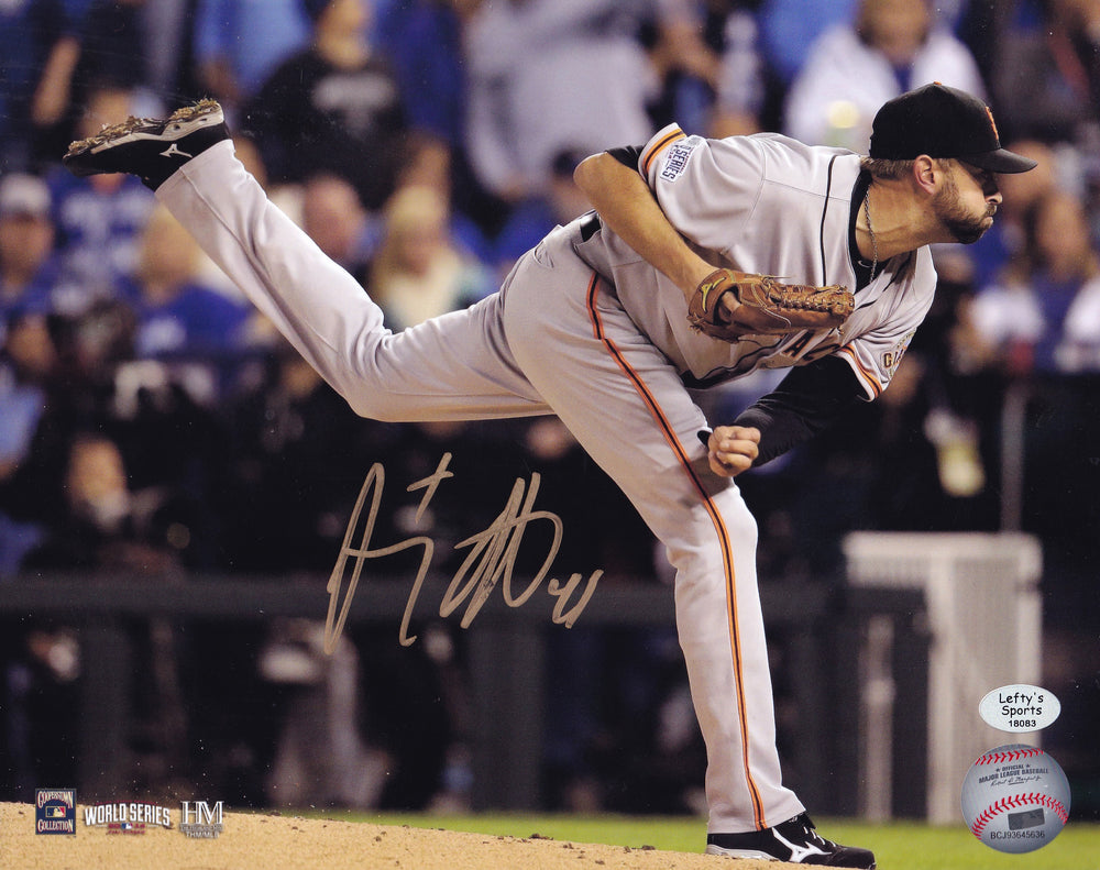 
                
                    Load image into Gallery viewer, Jeremy Affeldt San Francisco Giants Autographed 8x10 Photos
                
            