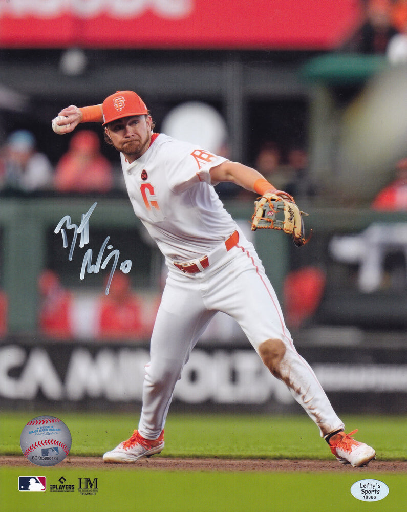 Brett Wisely San Francisco Giants Autographed 8x10 Photos