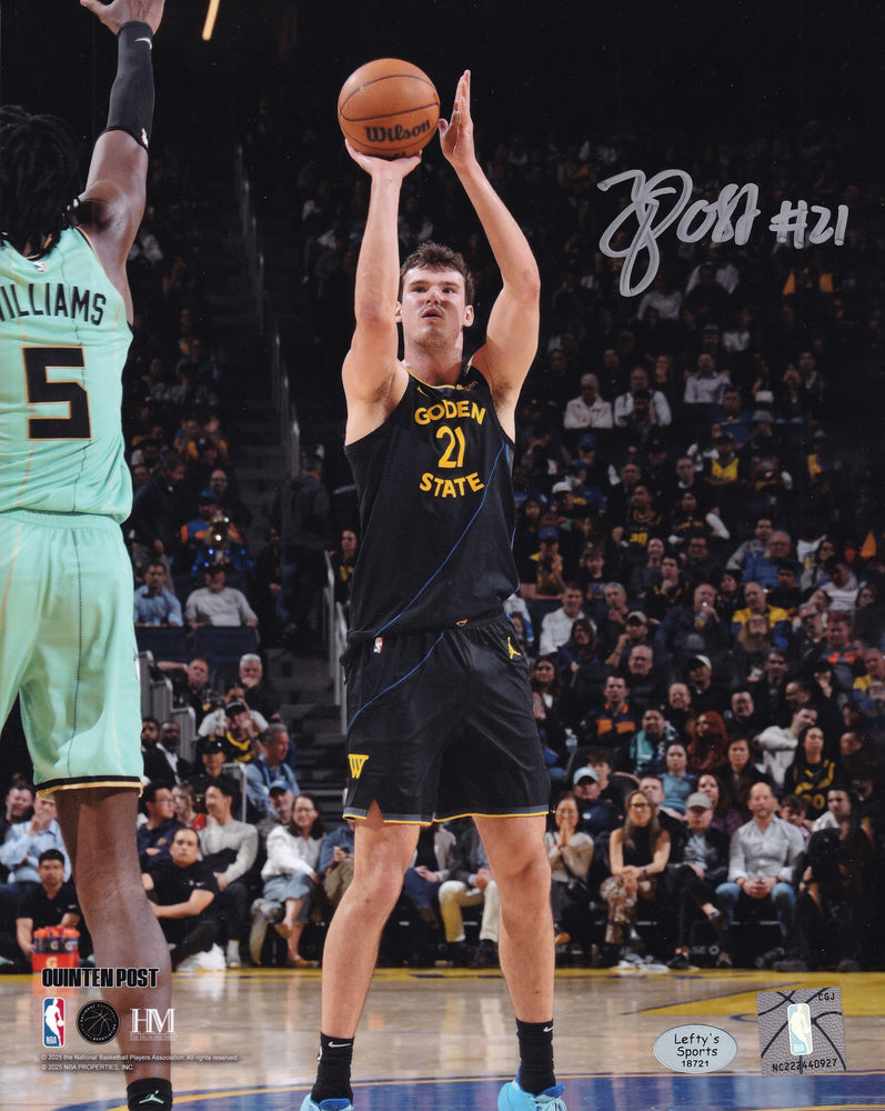 
                
                    Load image into Gallery viewer, Quinten Post Golden State Warriors Autographed 8x10 Photos
                
            