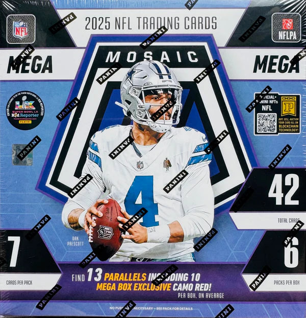 2025 Mosaic Football Mega Box
