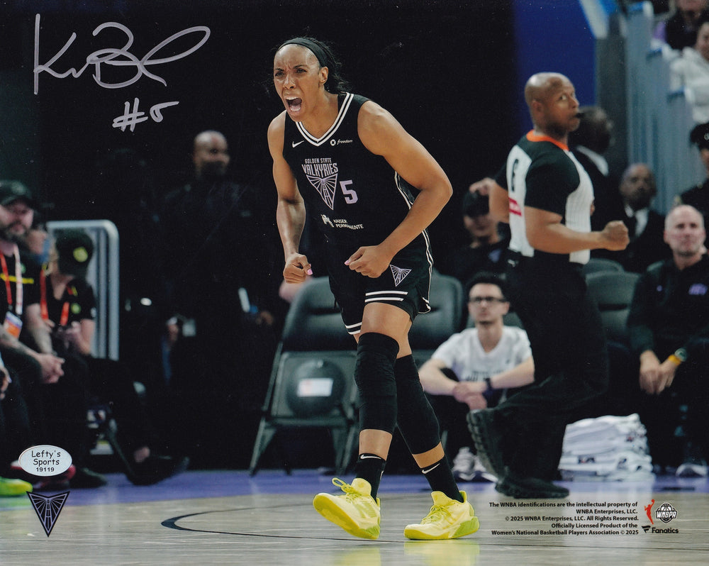 Kayla Thornton Golden State Valkyries Autographed 8x10 Photo