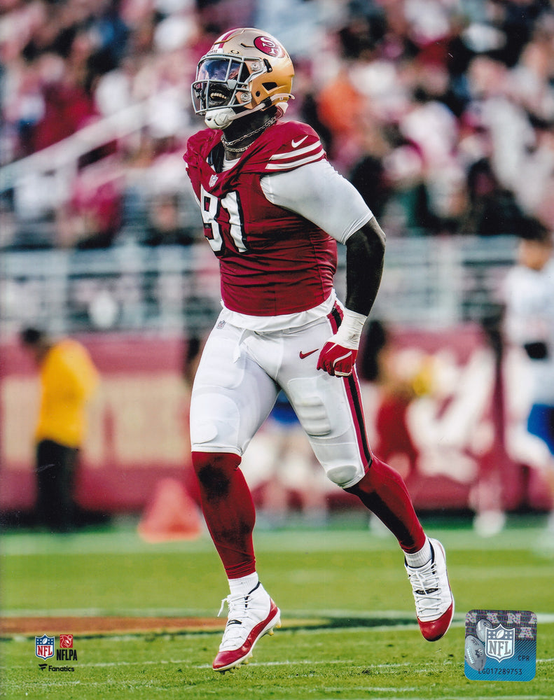 Sam Okuayinonu San Francisco 49ers 8x10 Photos