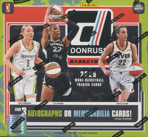 Panini 2025 WNBA Donruss Basketball Hobby Box