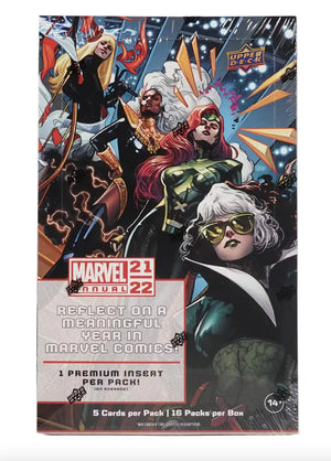 Upper Deck Marvel Annual 2021-22 Hobby Box