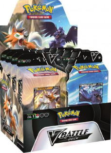Pokemon V Battle Deck Lycanroc/Corviknight Box