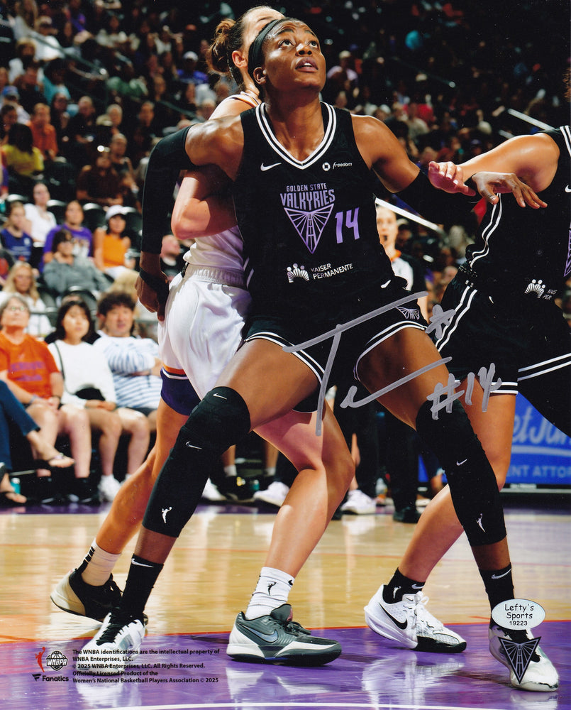 Temi Fagbenle Golden State Valkyries Autographed 8x10 Photos