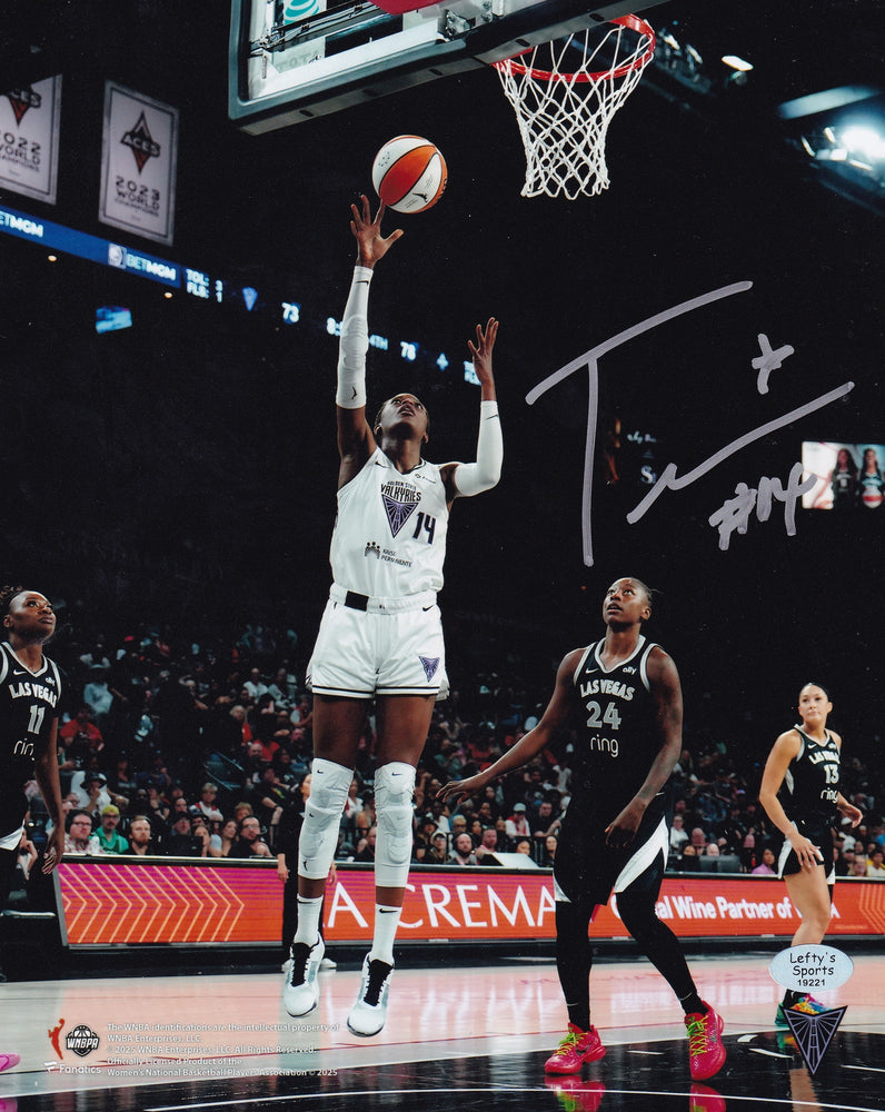 Temi Fagbenle Golden State Valkyries Autographed 8x10 Photos