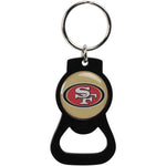 San Francisco 49ers Black Key Ring