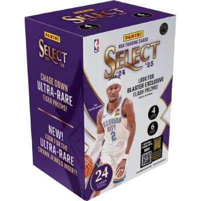 2024-25 Panini Select Basketball Blaster (6 Packs)