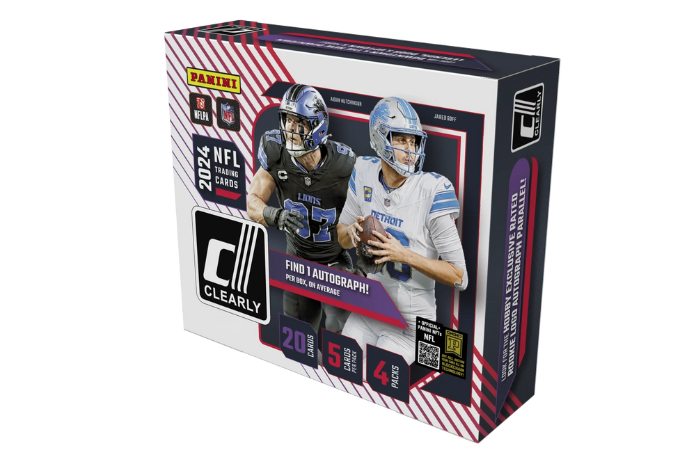 2024 Donruss Clearly Football Hobby Box