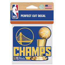 Golden State Warriors 2022 Finals Champs Perfect Cut Decal