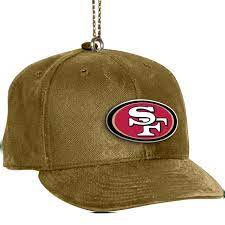 49ers Baseball Cap Ornament