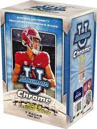 2022 Bowman Chrome University Football Blaster