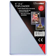 Ultra Pro 4 x 6 Top Loader Pack of 25